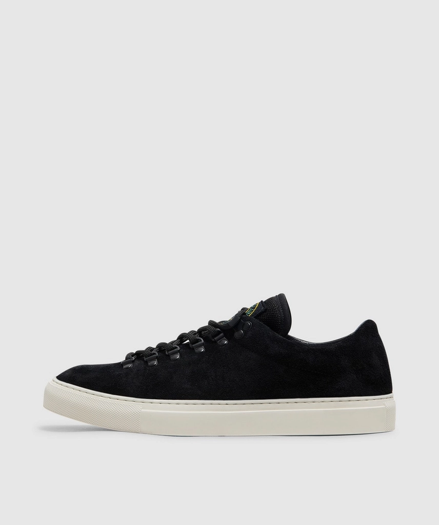 Stone Island Low Top Sneaker (Black - 40) - Size 40